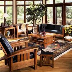 Stickley Mission Furniture Family Room